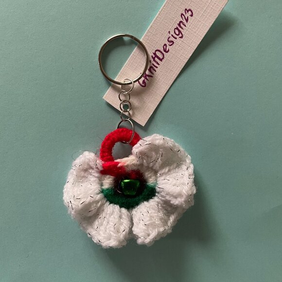 Handmade Keychain, Lightweight Charm, Christmas Charm Decor, Stocking Stuffer - Picture 4 of 5